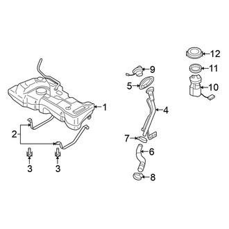 Nissan OE - Fuel System Components