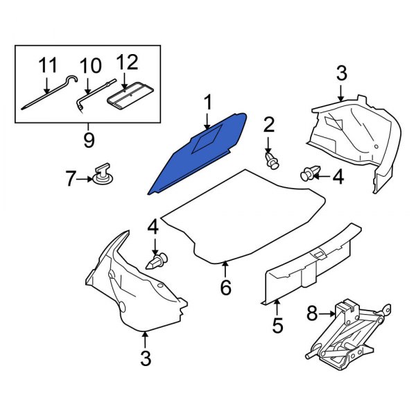 Trunk Trim Panel