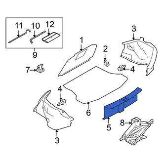 Nissan OE - Rear Trunk Trim Panel