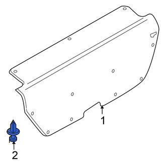 Nissan OE - Deck Lid Trim Clip