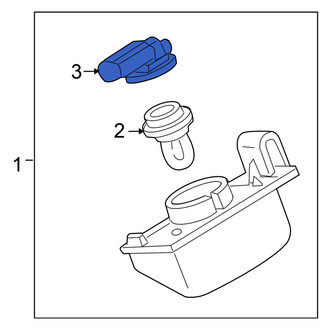 Nissan OE - Rear License Plate Light Socket