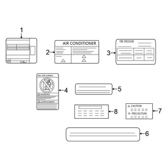 Nissan OE - Information Labels - Labels