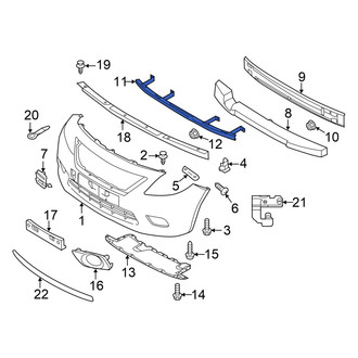 Nissan OE - Front Spoiler