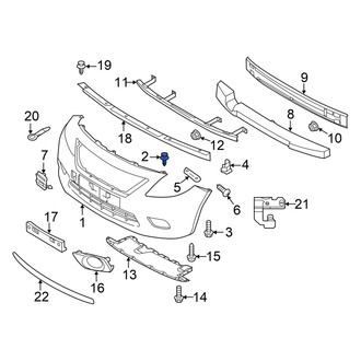 Nissan OE - Bumper Cover Grommet