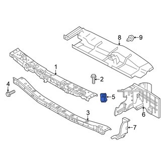 Nissan OE - Front Left Radiator Support Baffle