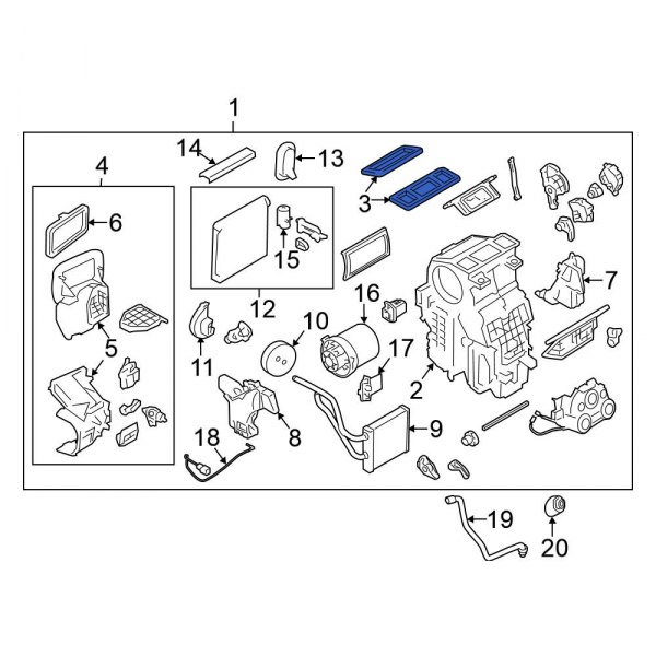 HVAC Case Seal