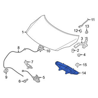 Nissan OE - Hood Insulation Pad