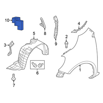 Nissan OE - Left Fender Seal
