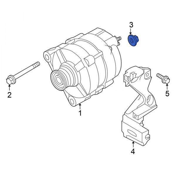 Alternator Nut