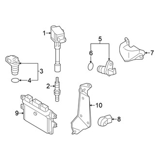 Nissan OE - Electrical - Ignition System (1.6 S / 1.6 S Plus / 1.6 SL / 1.6 SV)
