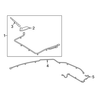 Nissan OE - Electrical - Antenna (S / S Plus / SV)