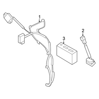 Nissan OE - Electrical - Communication System Components (Bluetooth Phone System), (1.6 S / 1.6 S Plus / 1.6 SL / 1.6 SV)