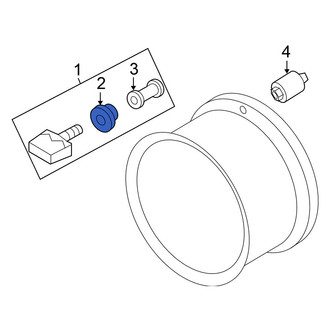 Nissan OE - Tire Pressure Monitoring System (TPMS) Sensor Grommet