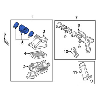 Nissan OE - Engine Air Intake Hose