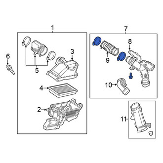 Nissan OE - Engine Air Intake Hose