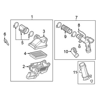 Nissan OE - Engine / Transaxle - Air Intake