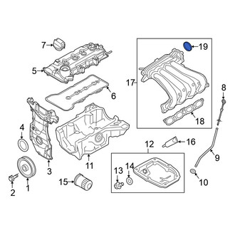 Nissan OE - Engine Intake Manifold Gasket