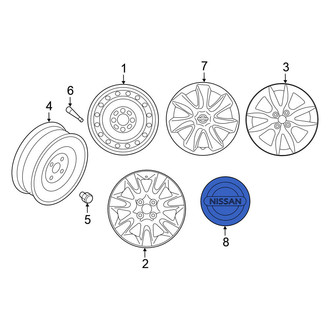 Nissan OE - Wheel Cap
