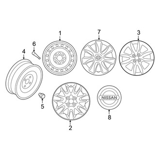 Nissan OE - Wheels (Sedan)