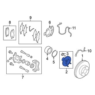Nissan OE - Front Wheel Hub