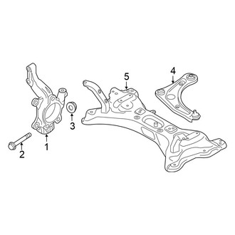 Nissan OE - Front Suspension - Suspension Components (1.6L)