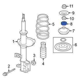 Nissan OE - Front Suspension Strut Bearing