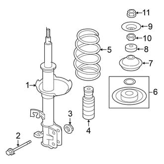 Nissan OE - Front Suspension - Struts & Components