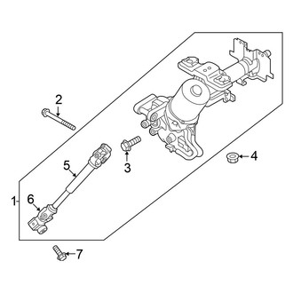 Nissan OE - Steering Column Assembly (1.6 S / 1.6 SL / 1.6 SV)