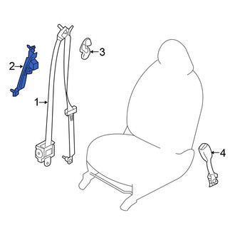 Nissan OE - Front Seat Belt Height Adjuster