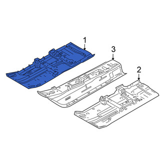 Nissan OE - Front Right Floor Pan