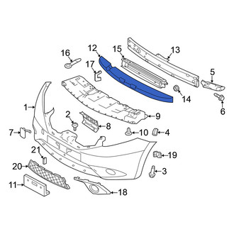 Nissan OE - Front Bumper Impact Absorber