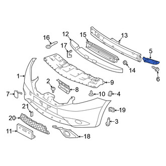 Nissan OE - Left Bumper Cover Bracket