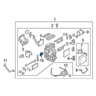 Nissan OE - HVAC Blower Motor Resistor
