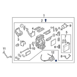 Nissan OE - HVAC Unit Case Assembly