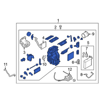 Nissan OE - HVAC Unit Case Assembly