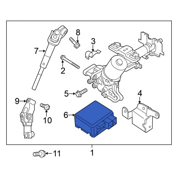 Power Steering Control Module