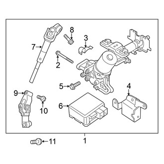 Nissan OE - Steering Column Assembly