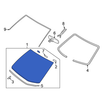 Nissan OE - Front Windshield