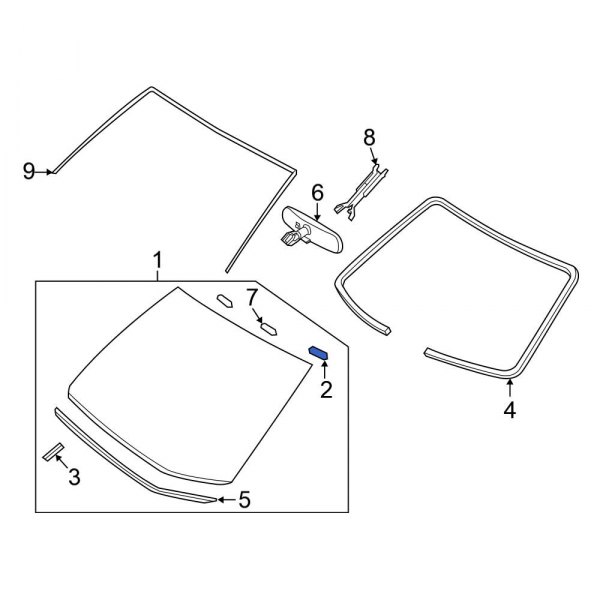 Windshield Spacer