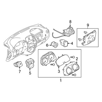Nissan OE - Instrument Panel - Cluster & Switches