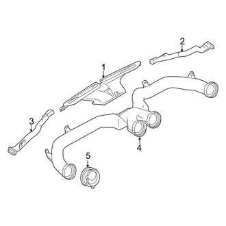 Nissan OE - Instrument Panel - Ducts