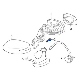 Nissan OE - Door Mirror Bolt