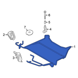 Nissan OE - Rear Spare Tire Carrier