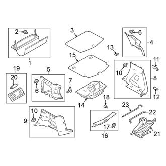 Nissan OE - Rear Body & Floor - Interior Trim