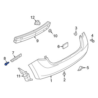 Nissan OE - Bumper Cover Screw