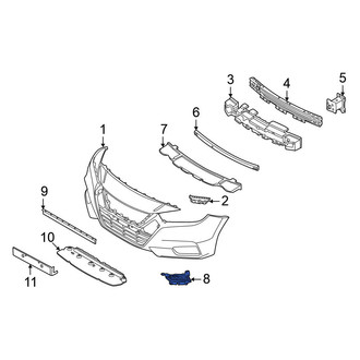 Nissan OE - Front Left Fog Light Trim
