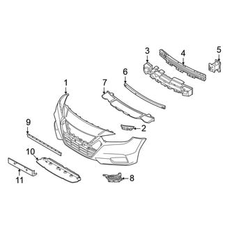 Nissan OE - Front Bumper & Grille - Bumper & Components