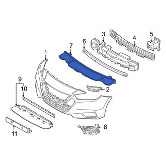 Nissan OE - Front Lower Bumper Impact Absorber