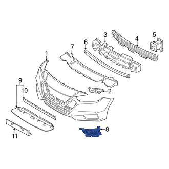 Nissan OE - Front Left Fog Light Trim