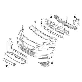 Nissan OE - Front Bumper & Grille - Bumper & Components